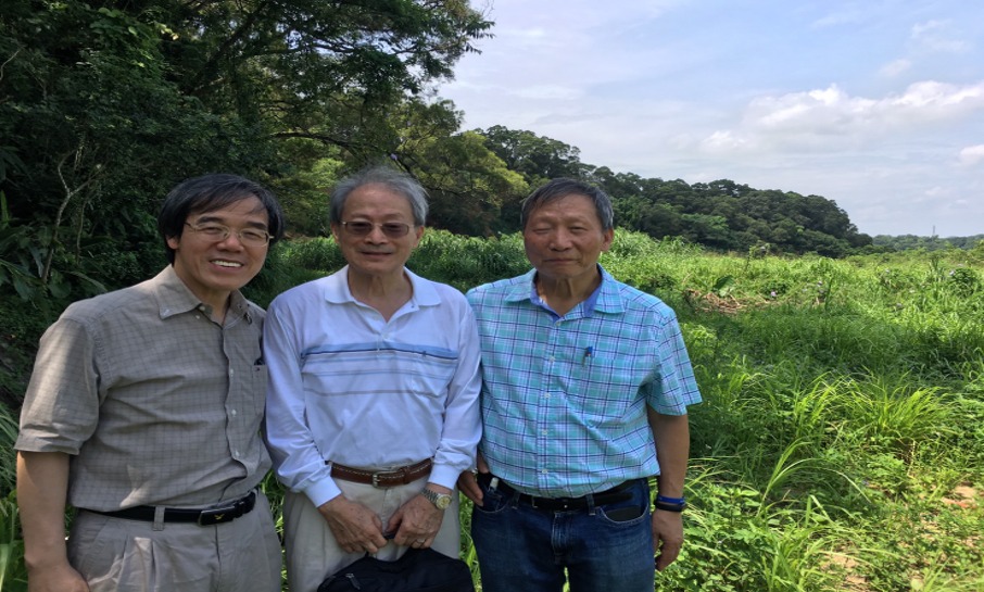 天主教新竹社會服務中心楊執行長及新竹建築界名人戴董事長引介新竹市香山區醫專段土地捐贈案
